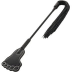DARKNESS - FETISCH-CROP UND SCHWARZE PEITSCHE - Vanelion Paradise
