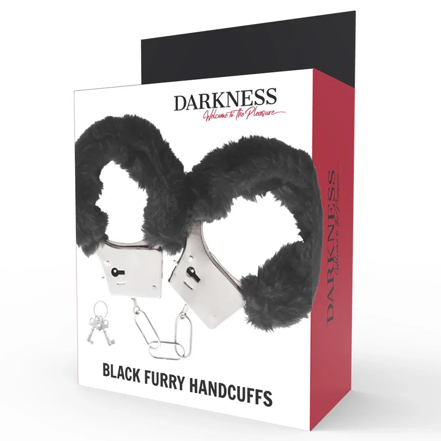 DARKNESS - HANDSCHELLEN AUS SCHWARZEM METALL - Vanelion Paradise
