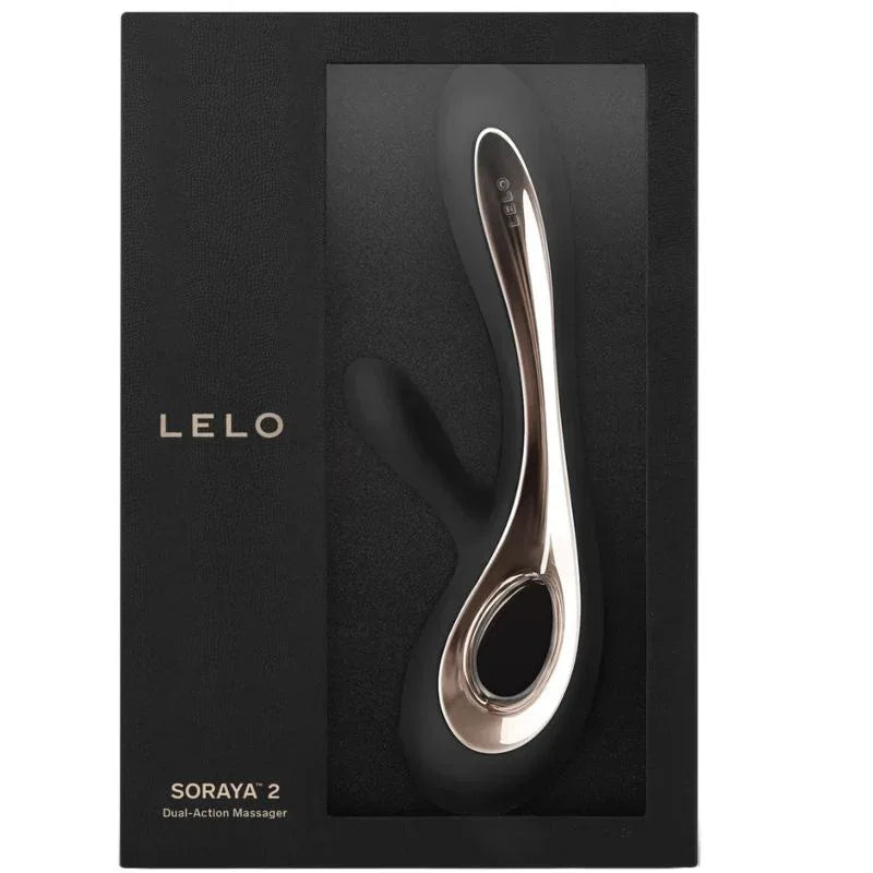 LELO - SORAYA 2 SCHWARZER KANINCHENVIBRATOR - Vanelion Paradise