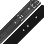 DARKNESS - SCHWARZE VERSTELLBARE HANDSCHELLEN MIT DOPPELTEM VERSTÄRKUNGSBAND - Vanelion Paradise
