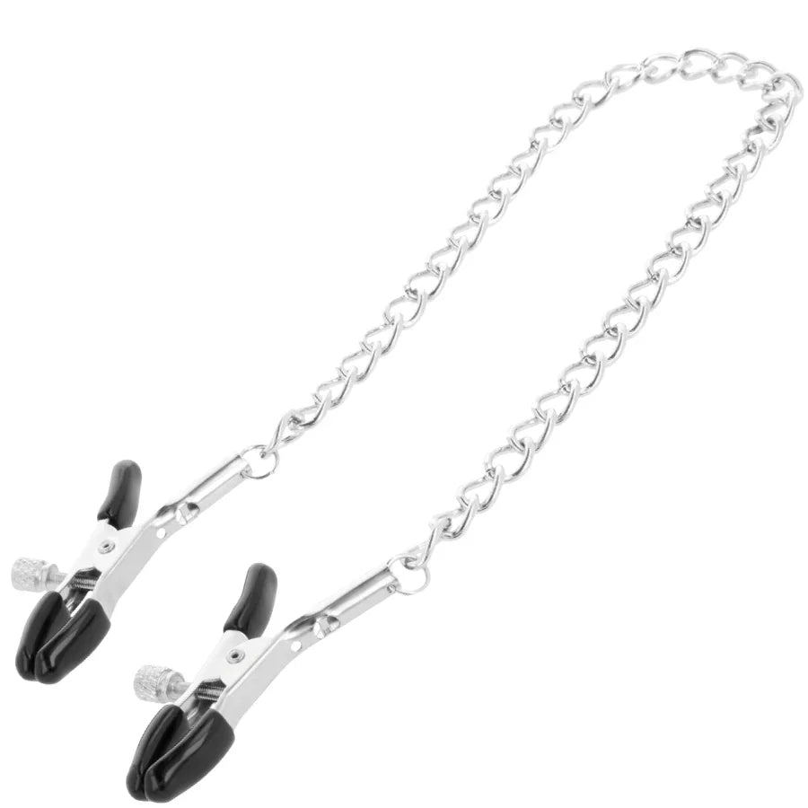 DARKNESS - EINSTELLBARE NIPPELKLEMMEN AUS METALL - Vanelion Paradise
