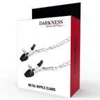 DARKNESS - EINSTELLBARE NIPPELKLEMMEN AUS METALL - Vanelion Paradise