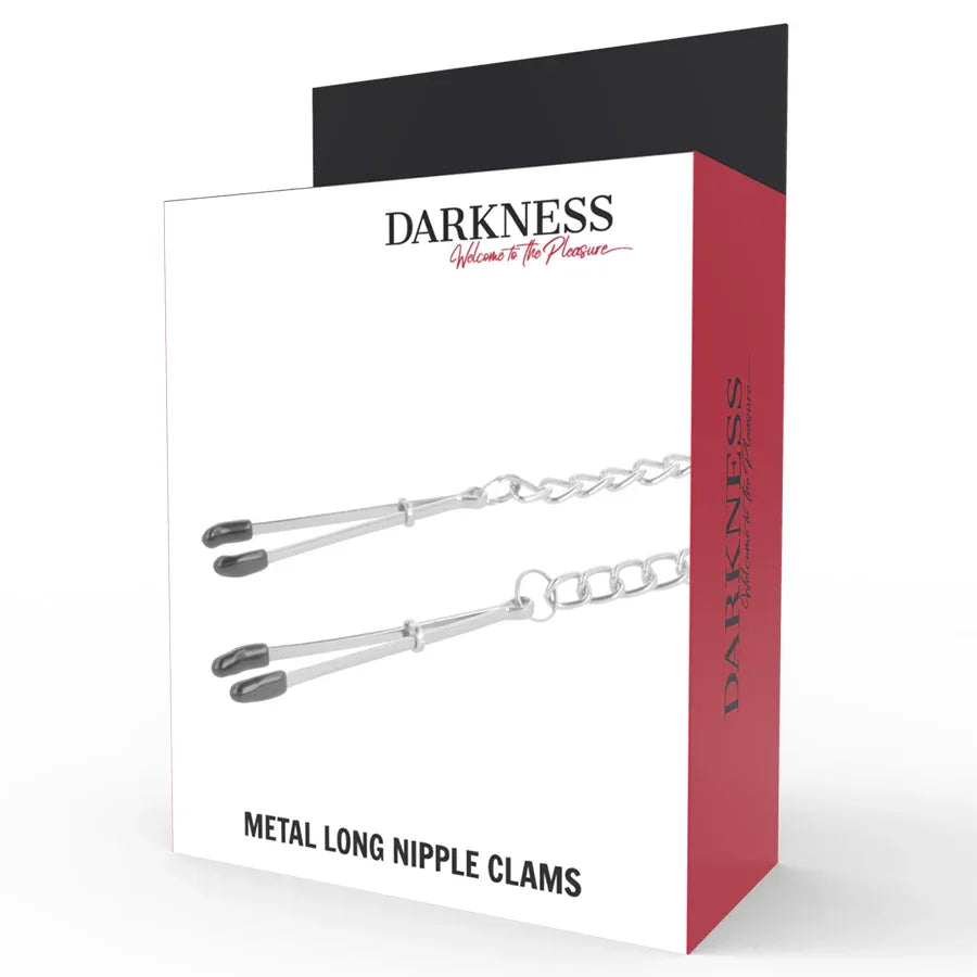 DARKNESS - EINSTELLBARE METALL-NIPPELKlammern - Vanelion Paradise