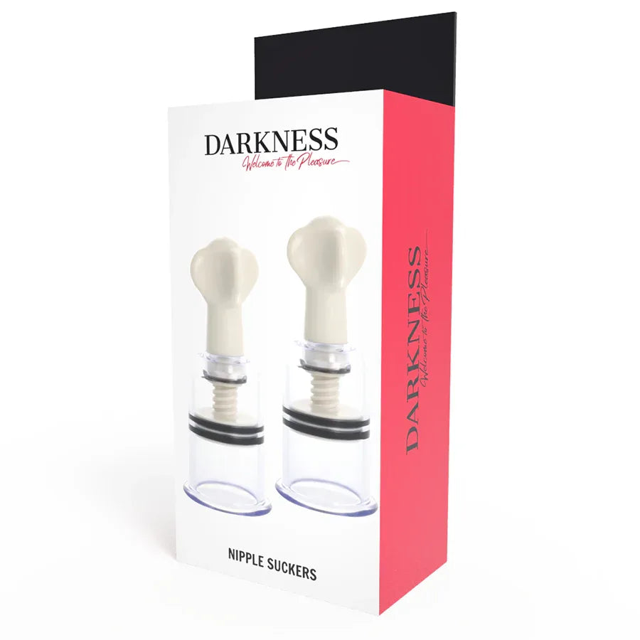DARKNESS - TRANSPARENTER NIPPELSAUGER MIT 3,1 CM DURCHMESSER - Vanelion Paradise