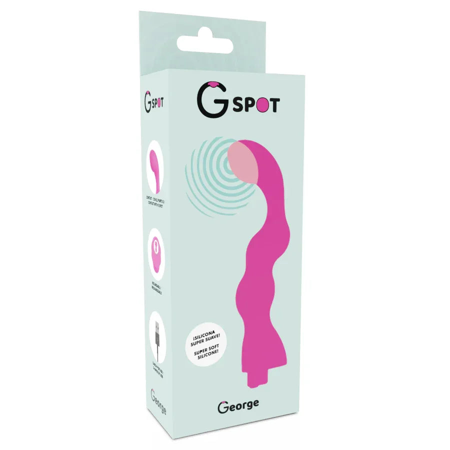 G-SPOT - GEORGE G-SPOT VIBRATOR GUM PINK - Vanelion Paradise