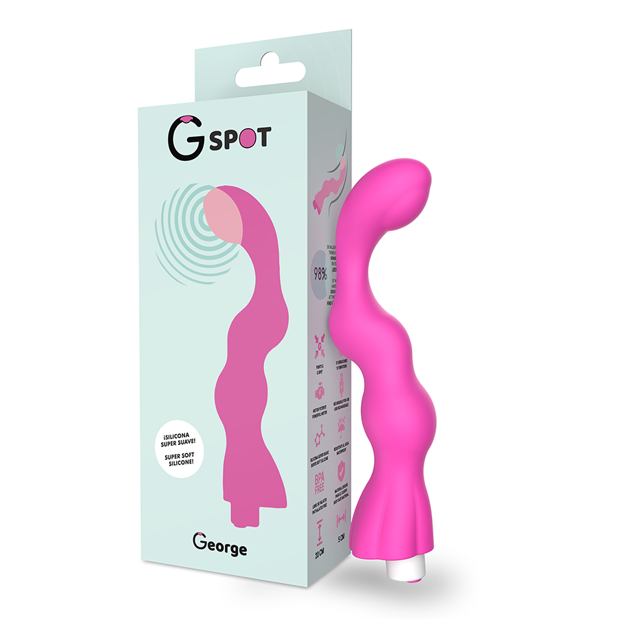 G-SPOT - GEORGE G-SPOT VIBRATOR GUM PINK