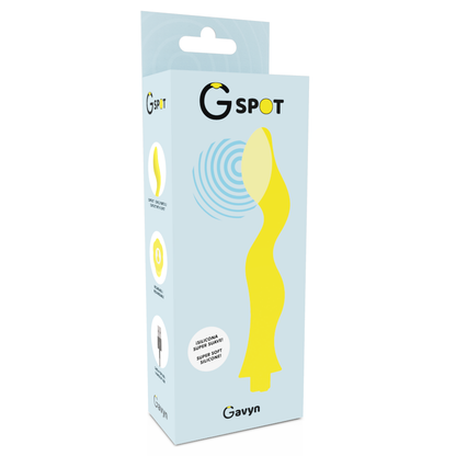 G-SPOT - GAVYN G-SPOT VIBRATOR GELB