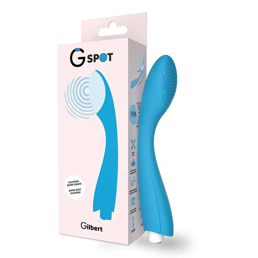 G-SPOT - GYLBERT TÜRKIS BLAUER VIBRATOR - Vanelion Paradise