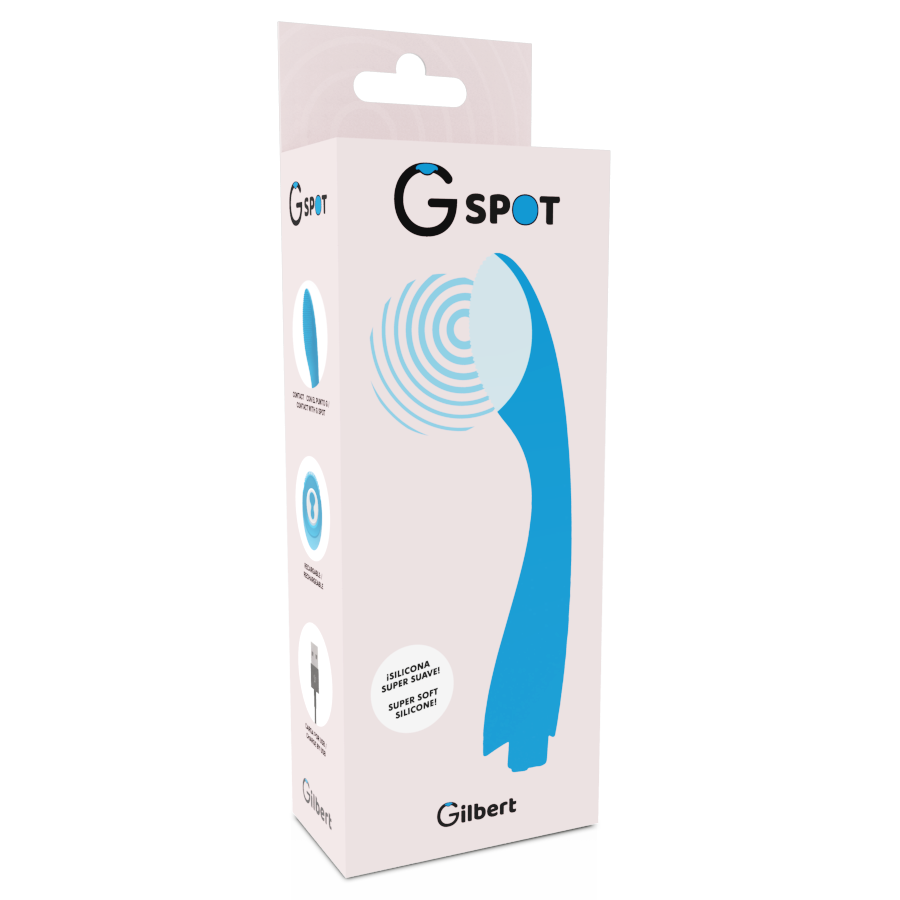 G-SPOT - GYLBERT TÜRKIS BLAUER VIBRATOR