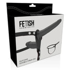 FETISH SUBMISSIVE HARNESS - SCHWARZE DOPPELPENETRATION - Vanelion Paradise