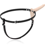 FETISH SUBMISSIVE HARNESS - FLEISCH-SILIKON-VIBRATOR 15 CM - Vanelion Paradise