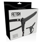 Fetish Submissive Harness – Schwarzer Silikonvibrator 15 cm, wiederaufladbar & flexibel - Vanelion Paradise