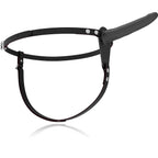 Fetish Submissive Harness – Schwarzer Silikonvibrator 15 cm, wiederaufladbar & flexibel - Vanelion Paradise