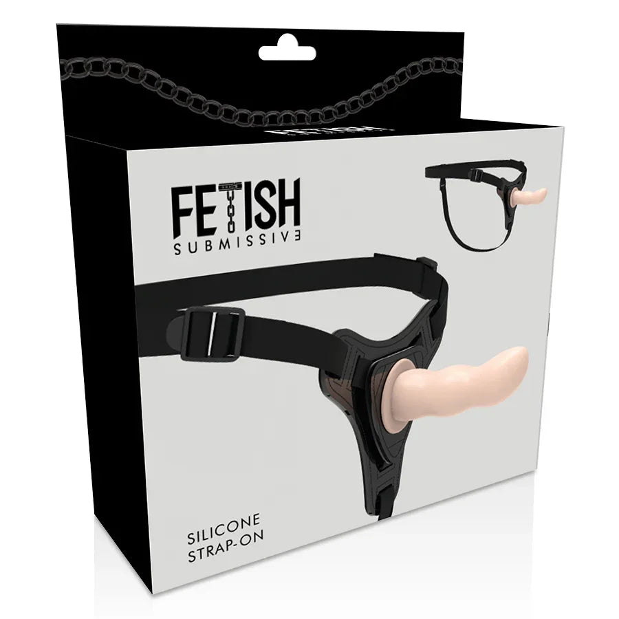 FETISH SUBMISSIVE HARNESS - FLEISCH-SILIKON-G-SPOT 12,5 CM - Vanelion Paradise