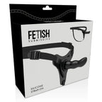 FETISH SUBMISSIVE HARNESS - SCHWARZES SILIKON G-SPOT 16 CM - Vanelion Paradise