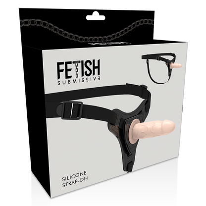 FETISH SUBMISSIVE HARNESS - FLEISCHREALISTISCHES SILIKON 12,5 CM