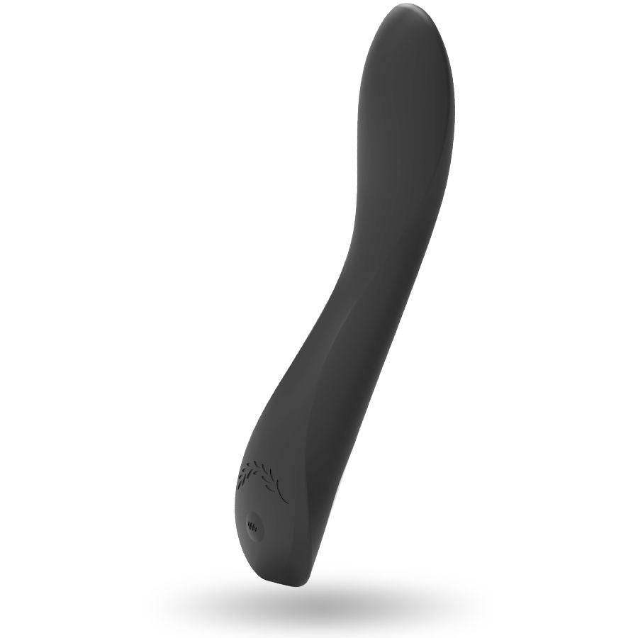 Black Silver Kean Vibrator – Luxus Touch-Steuerung & Silikon, USB, 10 Modi - Vanelion Paradise