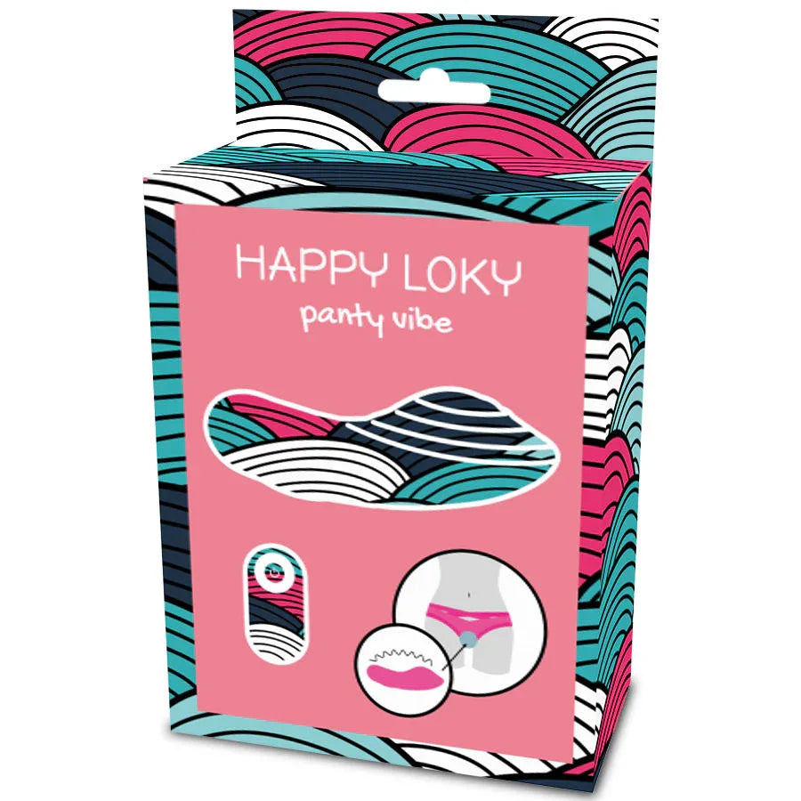 HAPPY LOKY Panty Vibe – Diskreter Slip-Vibrator mit Fernbedienung, 10 Modi - Vanelion Paradise