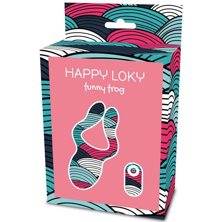 HAPPY LOKY Lustiger Frosch Multi Vibrator mit Fernbedienung - Vanelion Paradise