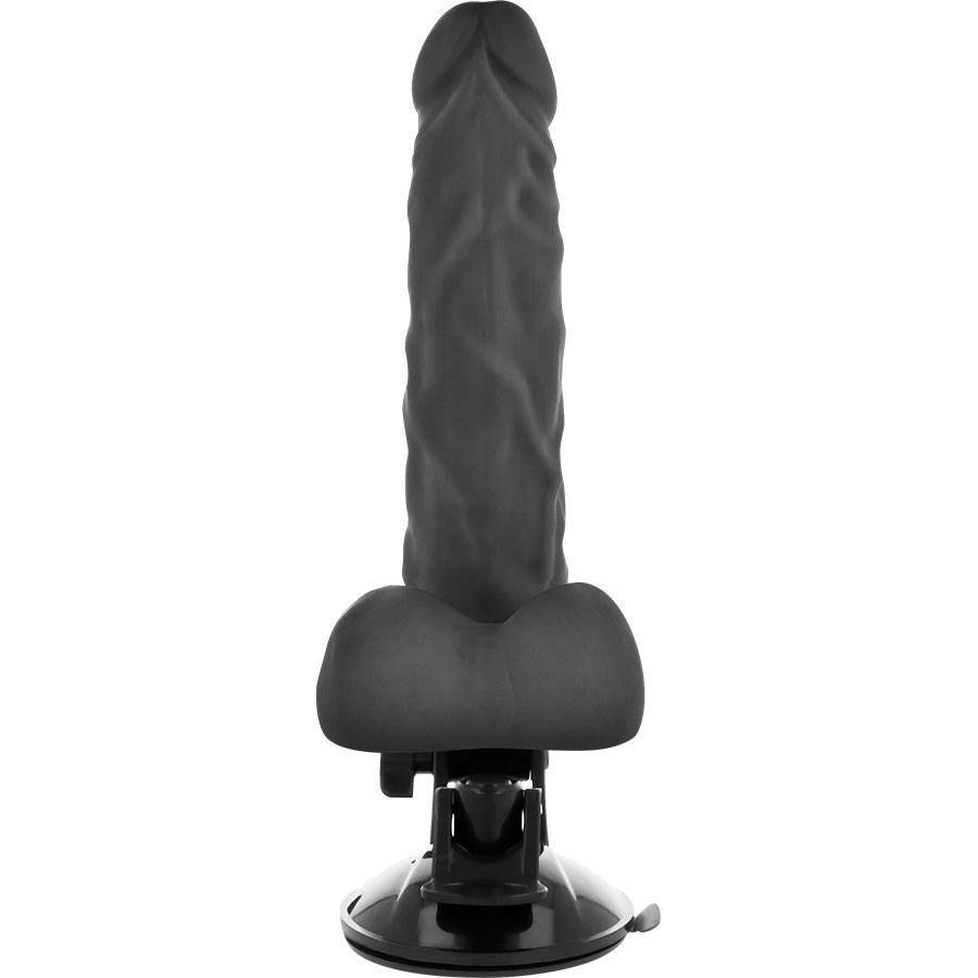 BASECOCK - ARTIKULIERBARER VIBRATOR NATÜRLICH MIT FERNBEDIENUNG 21 CM -O- 5 CM