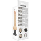 BASECOCK - ARTIKULIERBARER VIBRATOR NATÜRLICH FERNBEDIENUNG 20 CM -O- 4.5 CM - Vanelion Paradise