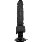 BASECOCK - REALISTISCHER VIBRATOR MIT FERNBEDIENUNG SCHWARZ 18.5 CM -O- 4CM