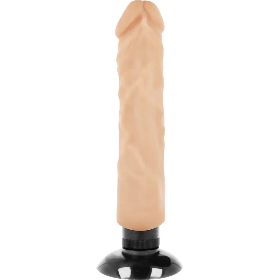 BASECOCK - REALISTISCHER VIBRATOR 2-1 NATÜRLICH 20 CM -O- 4 CM - Vanelion Paradise