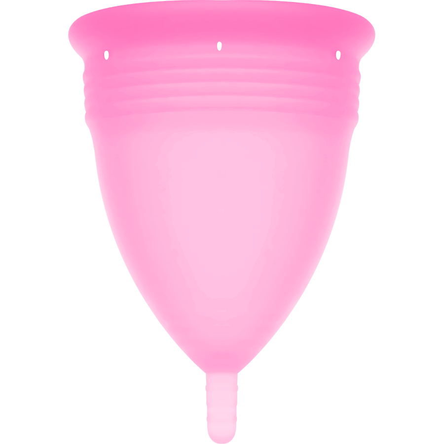 STERCUP - FDA SILIKON-MENSTRUALCUP ROSA - GRÖSSE L