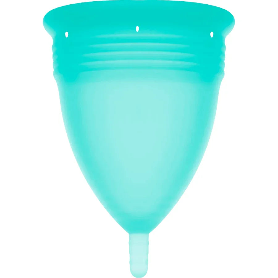STERCUP - FDA SILIKON-MENSTRUALCUP AQUAMARIN - GRÖSSE S - Vanelion Paradise