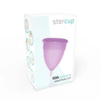 STERCUP - FDA SILIKON-MENSTRUALCUP FLIEDER - GRÖSSE S - Vanelion Paradise