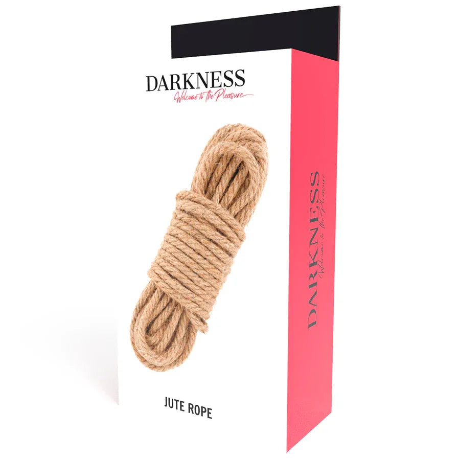 Darkness Japanisches Jute-Seil 10 m – Shibari & Bondage - Vanelion Paradise