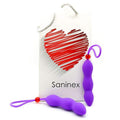 SANINEX - CLIMAX ANALPLUG MIT LILA PENISRING - Vanelion Paradise