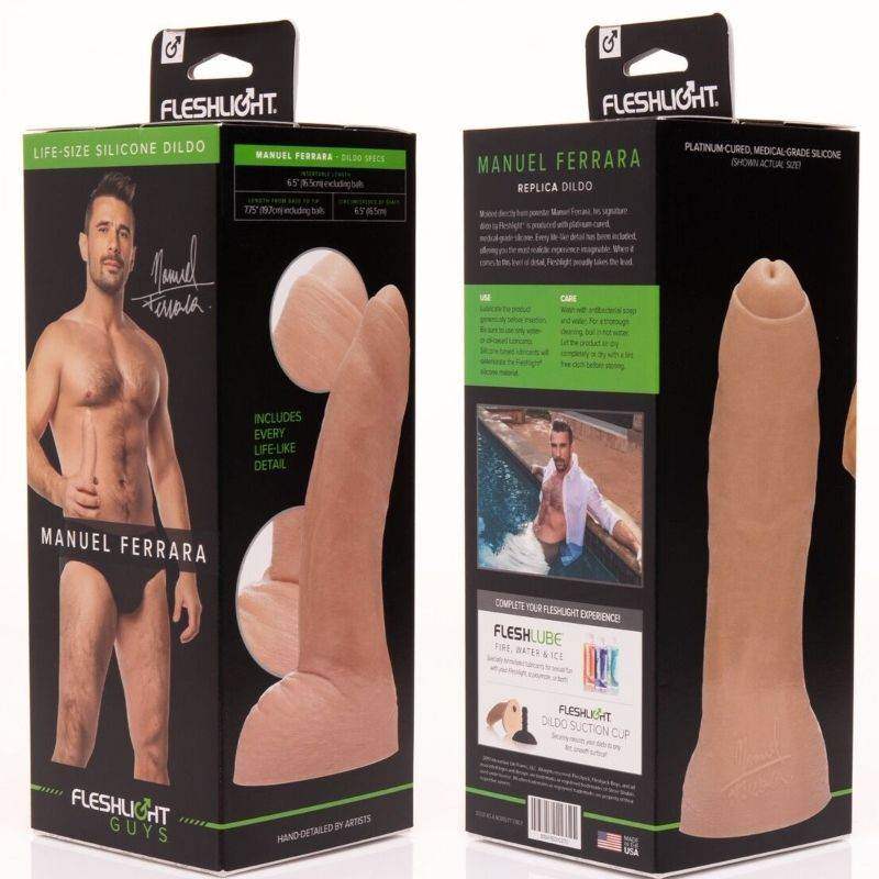 FLESHJACK - MANUEL FERRARA DILDO 19,7 CM - Vanelion Paradise