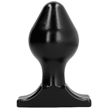 ALL BLACK - ANALPLUG 16X8 CM