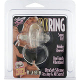 SEVEN CREATIONS - TRANSPARENTER VIBRATORRING AUS SILIKON - Vanelion Paradise