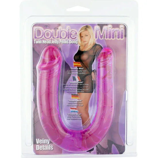 SEVEN CREATIONS - PENIS MIT ZWEI FLEXIBLEN JELLY-KÖPFEN - Vanelion Paradise