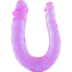 SEVEN CREATIONS - PENIS MIT ZWEI FLEXIBLEN JELLY-KÖPFEN - Vanelion Paradise