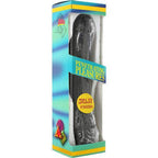 SEVEN CREATIONS - BLACK JELLY VIBRATOR 20 CM - Vanelion Paradise