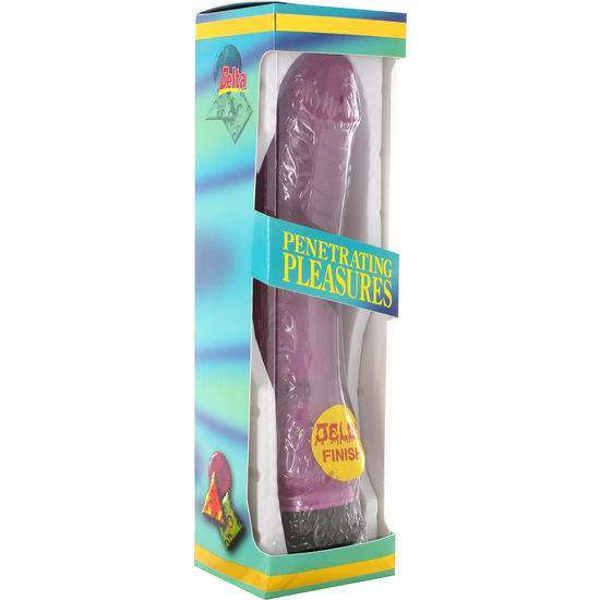 SEVEN CREATIONS - JELLY VIBRATOR LAVENDEL 21.5 CM - Vanelion Paradise