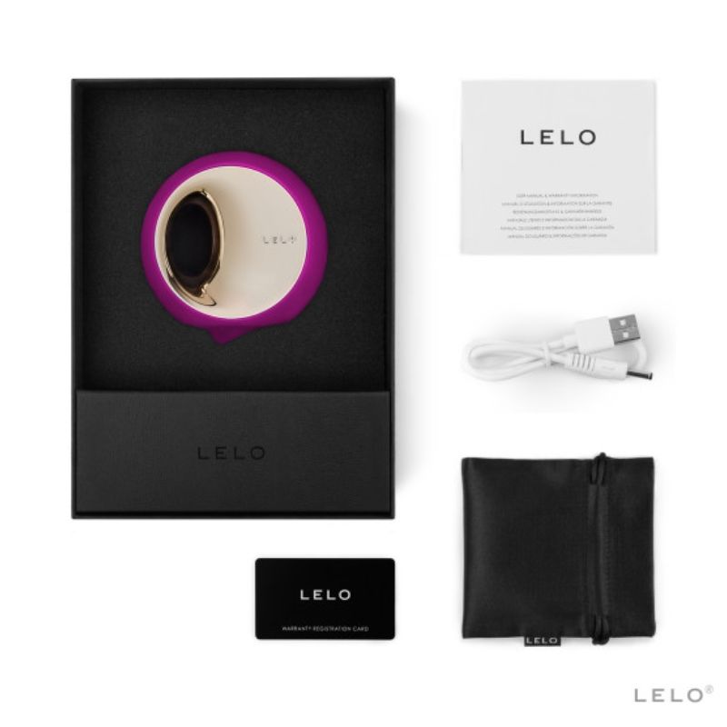 LELO - ORA 3 FLIEDERFARBENER ORALSEX-STIMULATOR