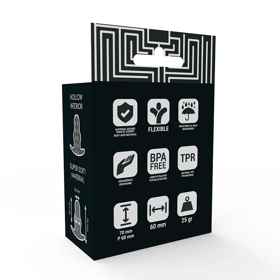 ADDICTED TOYS - KLEINER ODER 7 CM ANAL-DILATOR - TRANSPARENT - Vanelion Paradise