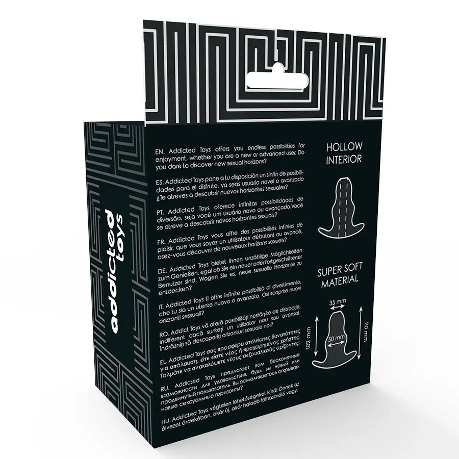 ADDICTED TOYS - MEDIUM ANAL DILATOR 11 CM - TRANSPARENT - Vanelion Paradise