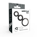 ADDICTED TOYS - RINGSET FÜR PENIS - GERUCHERT - Vanelion Paradise