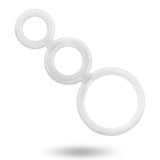 ADDICTED TOYS - RINGSET FÜR PENIS TRANSPARENT - Vanelion Paradise