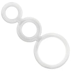 ADDICTED TOYS - RINGSET FÜR PENIS TRANSPARENT - Vanelion Paradise