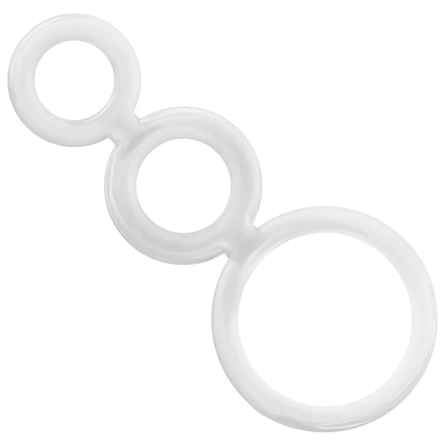 ADDICTED TOYS - RINGSET FÜR PENIS TRANSPARENT - Vanelion Paradise