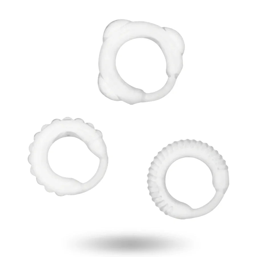 ADDICTED TOYS - C-RING-SET KLAR - Vanelion Paradise