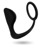 ADDICTED TOYS - ANALPLUG MIT SCHWARZEM PENISRING - Vanelion Paradise