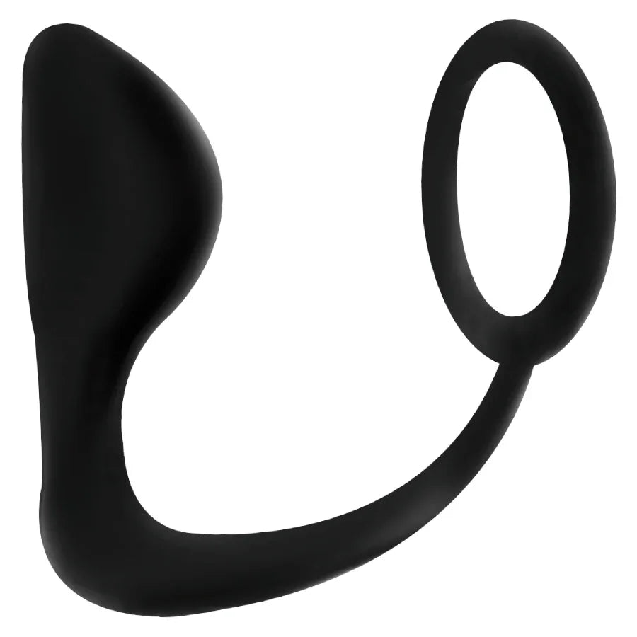 ADDICTED TOYS - ANALPLUG MIT SCHWARZEM PENISRING - Vanelion Paradise
