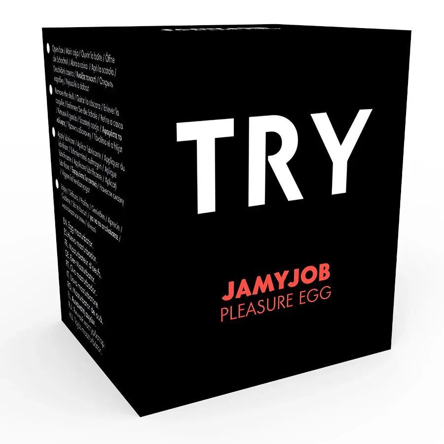 JAMYJOB - EGG MASTURBATOR SCHWARZE VERSION DISKRETT - Vanelion Paradise